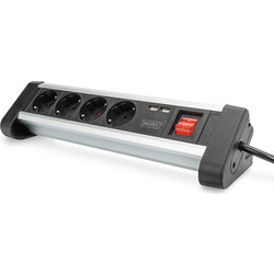 ΠΟΛΥΠΡΙΖΟ 4X με διακόπτη /2XUSB 5V/2A (DA-70614)