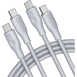 Voltme Powerlink Rugg Series CTC 5A/100W 1,8m (grey) - Καλώδιο USB-C (C20264)