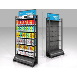 Stand Hoco HN12 Επιδαπέδιο Σιδερένιο Γκρι (80x30x176 cm) 52 Γάντζων - Hoco