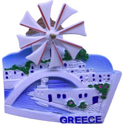 Τουριστικό μαγνητάκι Souvenir - Σετ 12pcs - Greece - 678486