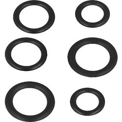 ΣΕΤ O-RING 6τμχ ΓΙΑ ΠΛΥΣΤΙΚΑ AQUATAK BOSCH F016F04458