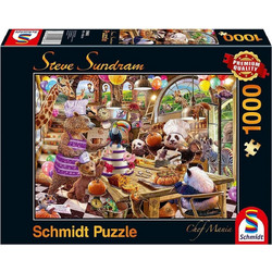 Puzzle Schmidt Steve Sundram Chef Mania 1000 Κομμάτια