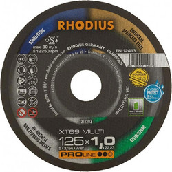 Rhodius Δίσκος κοπής Multi XT69 1,0 x 125mm
