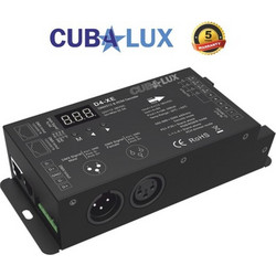 DMX512/RDM Decoder 4Χ8Α 12/36Vdc CUBALUX CL13-0368