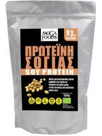 Megafoods Soy Φυτική Πρωτεΐνη Γράμμωσης Χωρίς Γλουτένη 500gr