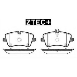 ΔΙΣΚΟΦΡΕΝΑ ZTEC+ MERCEDES ΕΜΠ. BP231440