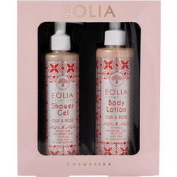 Eolia Cosmetics Oud & Rose Body Lotion & Shower Gel Gift Box