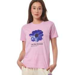 Body Action Γυναικείο Αθλητικό T-Shirt Ροζ 051431