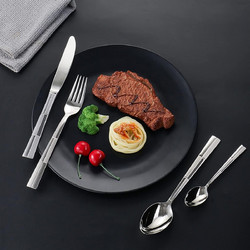 Σετ Μαχαιροπίρουνα Ανοξείδωτα 18/10 Ασημί Mat Dining Cutlery 30τμχ Galifas 774510 - Galifas