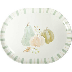Le Zucche Ceramic Oval Platter Πιατέλα Κεραμική 39x31cm