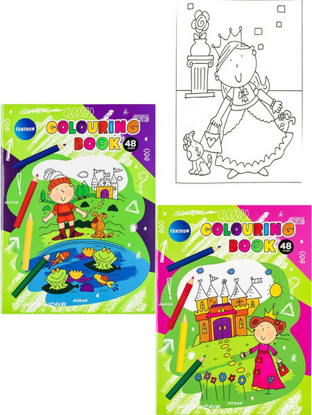 ΒΙΒΛΙΑ ΖΩΓΡΑΦΙΚΗΣ CENTRUM COLOURING BOOK 210x285 (48 σελ.)