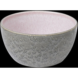 Bitz Μπωλ Πρωινού Stoneware Φ14 Εκ. 600 ml - Gastro Grey/Light Pink