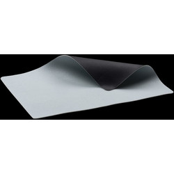 Bitz Σουπλά PVC Διπλής Όψης Σετ 4 Τμχ 46x33 Εκ. - Black/Light Blue