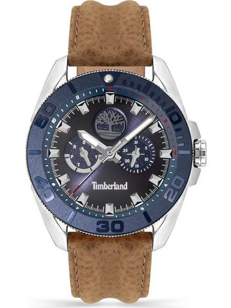 Timberland Fairhill Ανδρικό Ρολόι με Καφέ Δερμάτινο Λουράκι TDWGF2200903