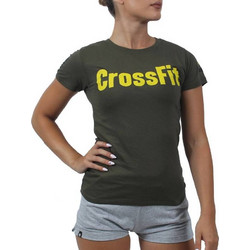 T-SHIRT CROSSFIT Χακί Με Κίτρινο 23073 (H&S)