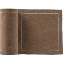 Σουβέρ Σε Ρολό Βαμβακερά Pre-Cut Taupe 20 Τεμάχια (11x11 cm)