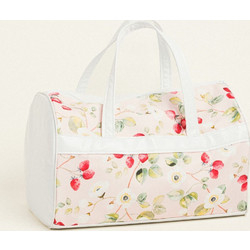 Beauty Home ΣΑΚ ΒΟΥΑΓΙΑΖ 45x30x30cm ΠΟΠΛΙΝΑ ΦΡΑΟΥΛΕΣ ΚΑΙ ΑΝΘΗ