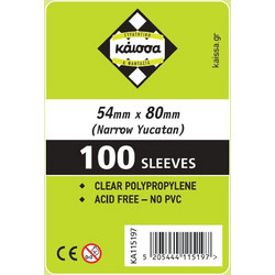Kάισσα Sleeves 54x80mm (Narrow Yucatan) 100τμχ (KA115197)