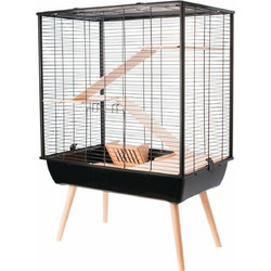 Zolux Neo Cozy Large Κλουβί για Χάμστερ Μαύρο 78x48x110cm