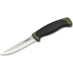 Boker Magnum Falun Green - Μαχαίρι Σταθερής Λεπίδας 420 Stainless με Αντιολισθητική Λαβή & Θήκη Quiver