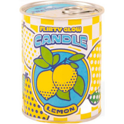 Αρωματικό Κερί Σε Δοχείο Flirty Glow Lemon 11162 Φ7,5x9,7cm Multi Seletti Μέταλλο