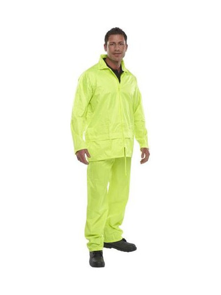 B-Dri αδιάβροχο nylon ανθεκτική στολή medium κίτρινο NBDSSYM