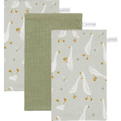 LITTLE DUTCH. Σετ 3 πανάκια μπάνιου Little Goose LD50521200
