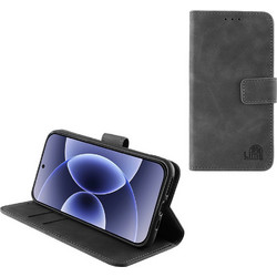 Lime Essential Magnet Book Wallet Grey (Xiaomi 17 5G)