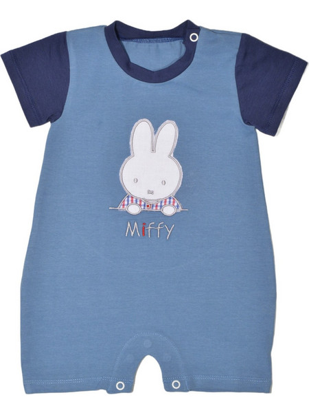 Miffy Des.19 Φορμάκι Κοντομάνικο για Αγόρι Μπλε