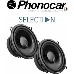 Phonocar 02083 Σετ Ηχεία Αυτοκινήτου 5.25" Woofer 25W RMS
