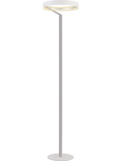 Aca Rollie Φωτιστικό Δαπέδου Υ170xΜ38.5cm Λευκό CNF43WDIM 5208055110339