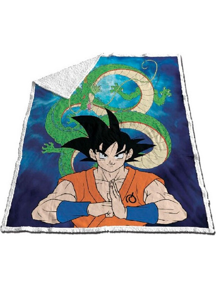 Fleece Κουβέρτα Goku + Shenron