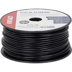 Amio - Μονόκλωνο Καλώδιο Εγκατάστασης CCA 1x1,5mm 50m - 12/230V - 1 τεμ. (04455/AM)