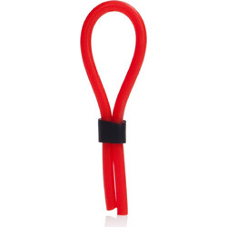 CalExotics Silicone Stud Lasso Cock Ring Ρυθμιζόμενο Ελαστικό Δαχτυλίδι Πέους & Όρχεων Σιλικόνης Κόκκινο
