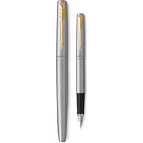 ΠΕΝΝΑ PARKER JOTTER CORE FP STAINLESS STEEL GT ΑΣΗΜΙ (χρυσό κλιπ)