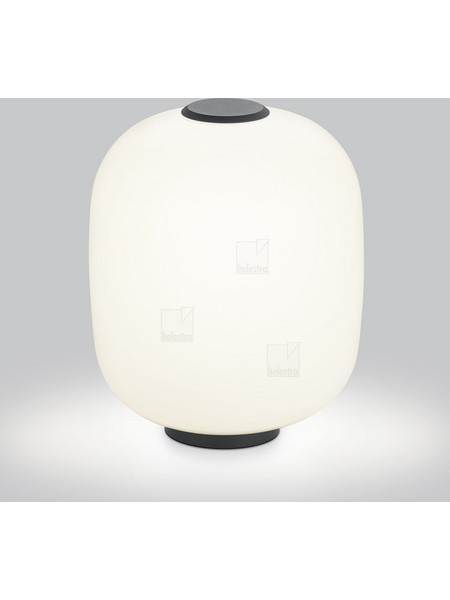 MILO Φωτιστικό Τραπεζιού LED Ματ Μαύρο με 3-Στάδια Touch Dimmer - Μεγάλο Άσπρο