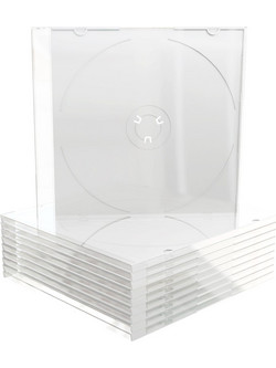 MediaRange CD Slimcase for 1 disc 5.2mm Frosted/Transparent tray (MRBOX20)