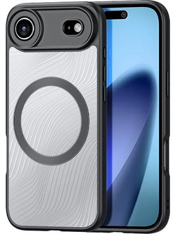 Θήκη Dux Ducis Aimo MagSafe Back Cover Πλαστικό / Σιλικόνης για iPhone Air - Μαύρο