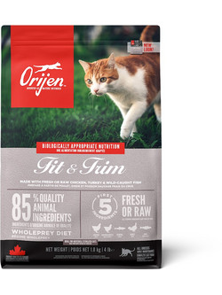 Orijen Fit & Trim Grain Free with Chicken, Turkey & Wild-Caught Fish 340gr