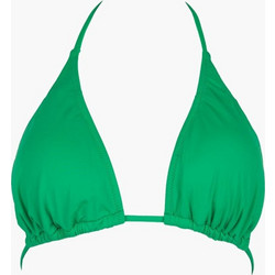 Γυναικείο Bikini Top Τριγωνακι με ενίσχυση Plus Size σε Πράσινο χρώμα Πράσινο