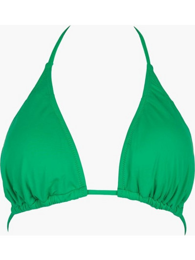 Γυναικείο Bikini Top Τριγωνακι με ενίσχυση Plus Size σε Πράσινο χρώμα Πράσινο