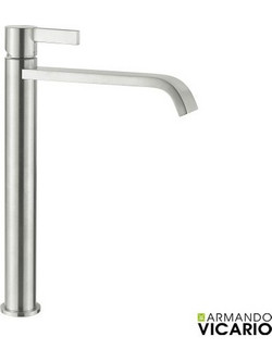Μπαταρία Νιπτήρος Υψηλή MOOI Inox Finish 518041-110 ARMANDO VICARIO