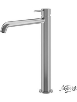 Μπαταρία Νιπτήρος Υψηλή ELLE chrome 34016-100 LA TORRE