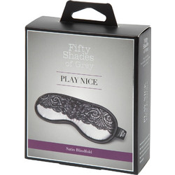 Play Nice Satin Blindfold