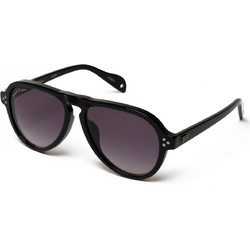 Hally&son DH507 S01 Γυαλιά Ηλίου Aviator Κοκάλινα Χρυσά με Μαύρο Degradee Φακό