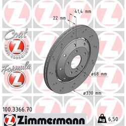 Zimmermann Δισκόπλακα - 100.3366.70
