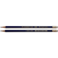 Μολύβι Ξύλινο Faber-Castell Goldfaber 1222 HB με Γόμα Blue