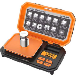 AccuWeight Μίνι Ζυγαριά Ακριβείας Digital Pocket Scale with 300g/0.03g High Accuracy, Tare / Calibration Function, 6 Units, LCD Backlight (IC-257BB)