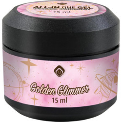 Magnetic All In One Golden Glimmer Gel 15ml
