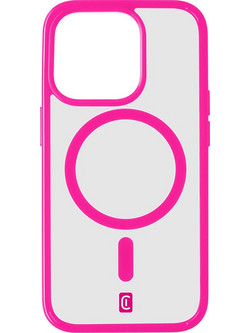 Cellular Line Cellular Line Pop Mag Θήκη Κινητού Σκληρής Σιλικόνης Back Cover για iPhone 15 Pro Max Φούξια
